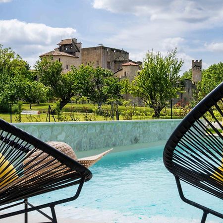 Logis L'Auberge De Larressingle Zewnętrze zdjęcie