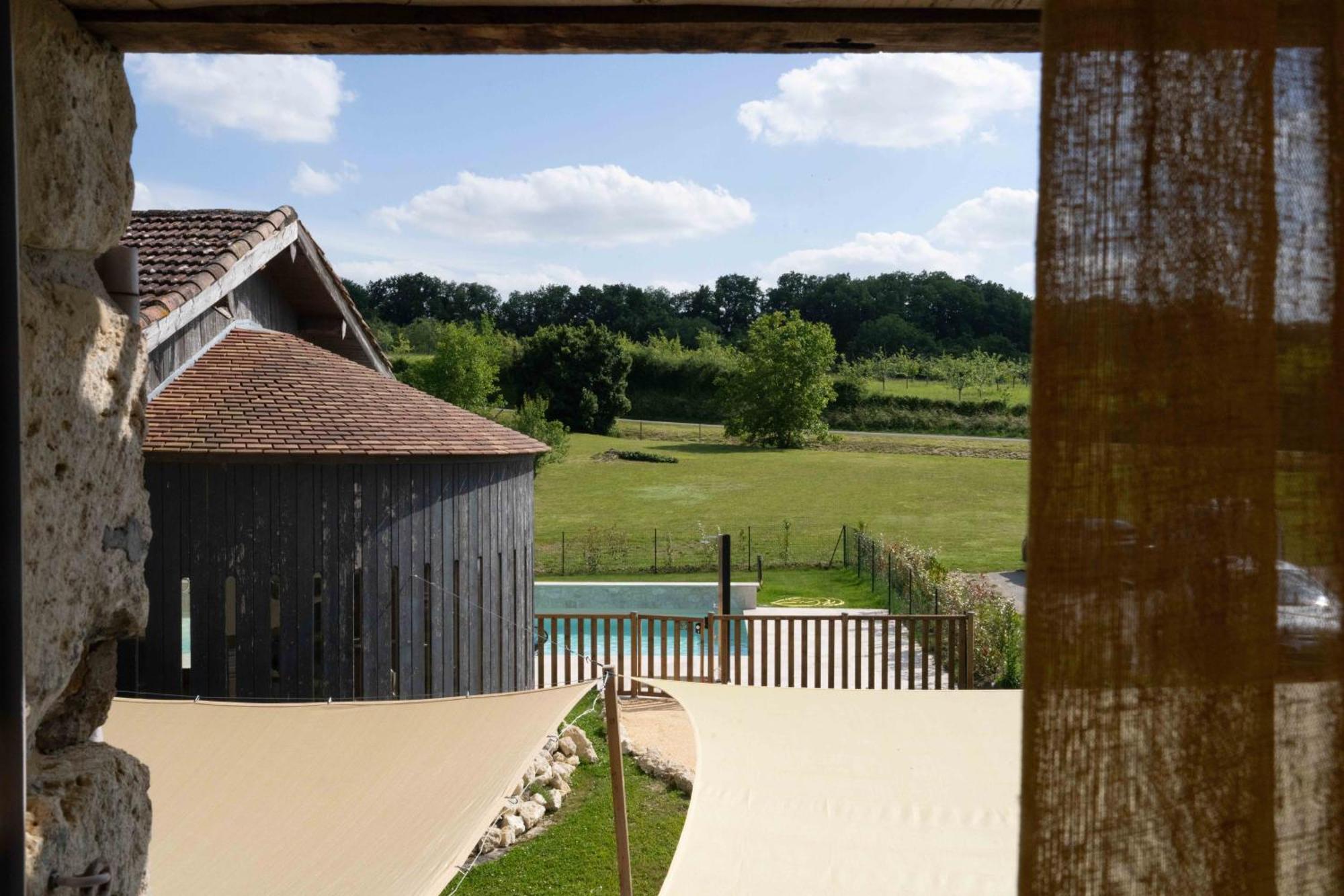 Logis L'Auberge De Larressingle Zewnętrze zdjęcie