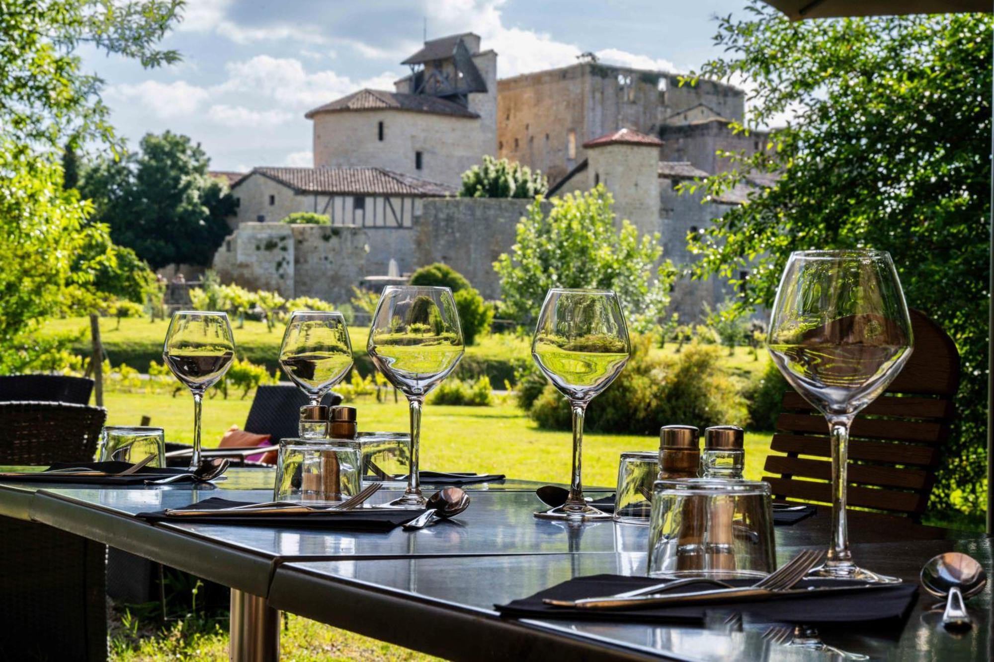 Logis L'Auberge De Larressingle Zewnętrze zdjęcie