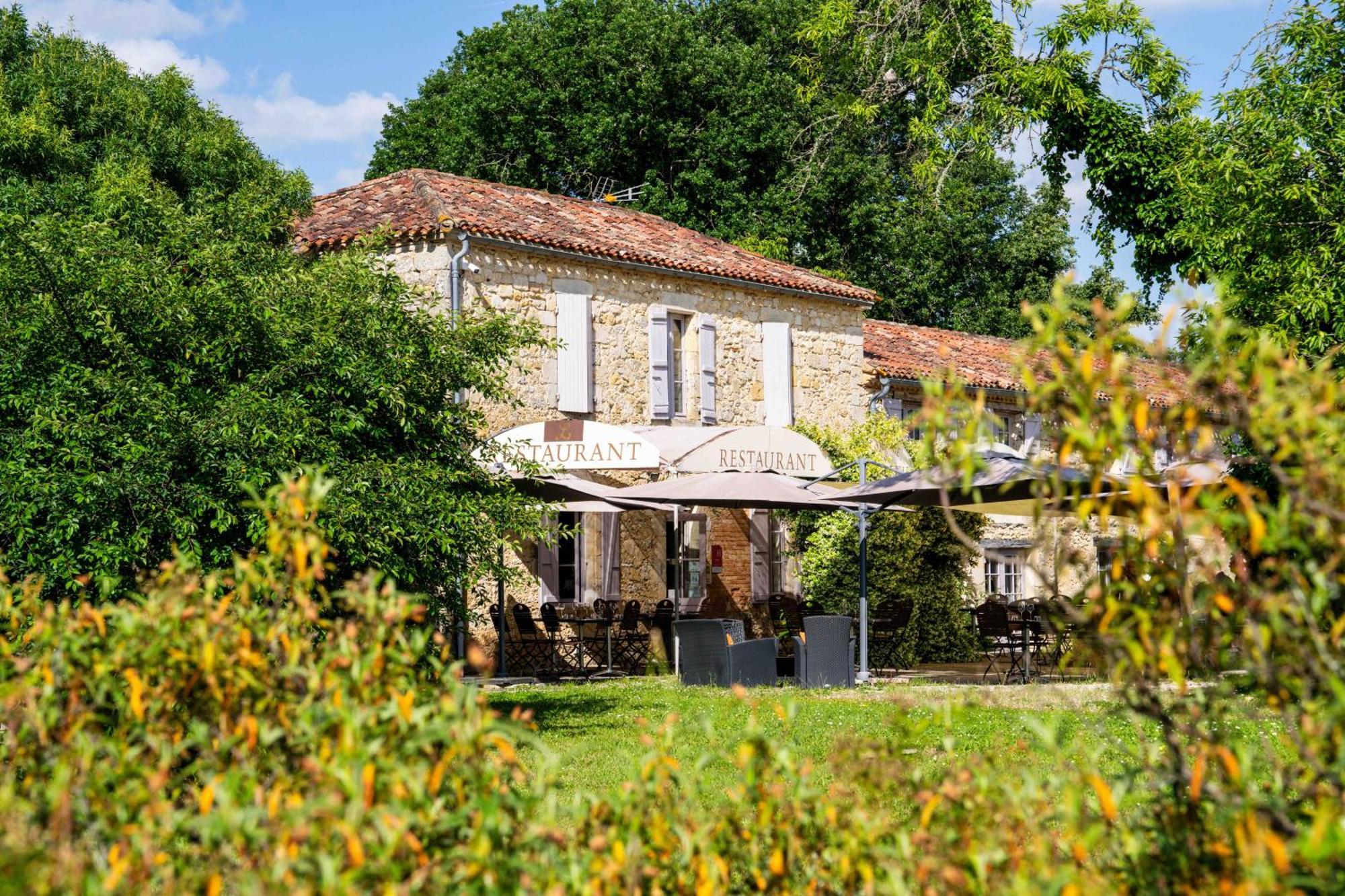 Logis L'Auberge De Larressingle Zewnętrze zdjęcie