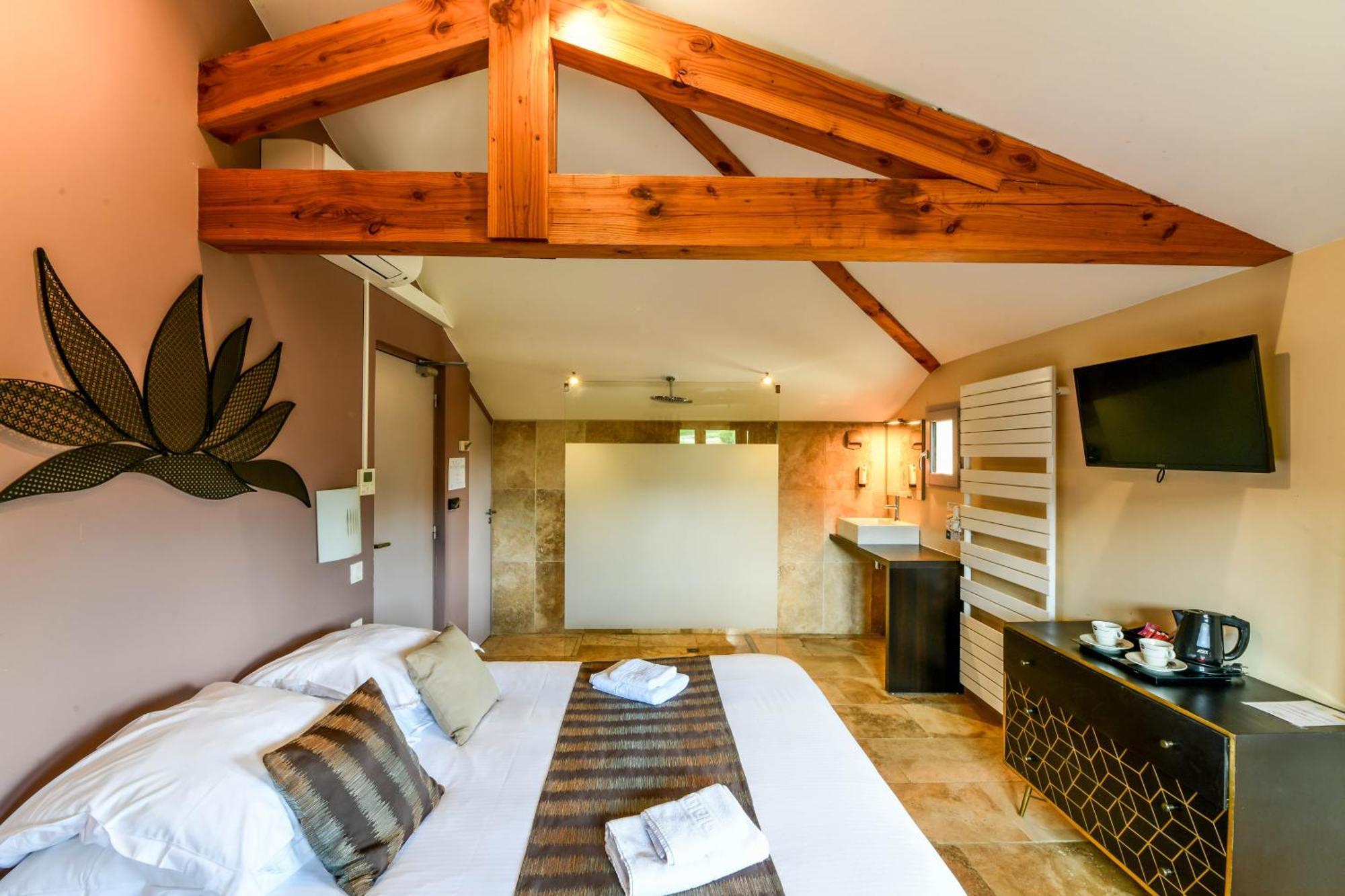 Logis L'Auberge De Larressingle Zewnętrze zdjęcie