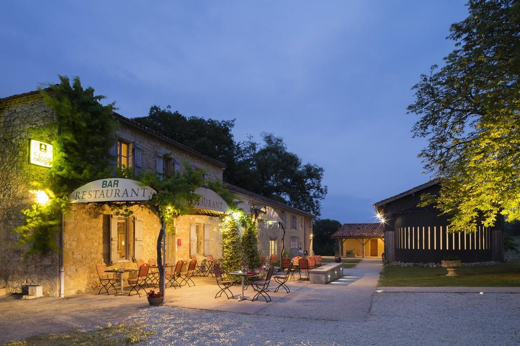 Logis L'Auberge De Larressingle Zewnętrze zdjęcie